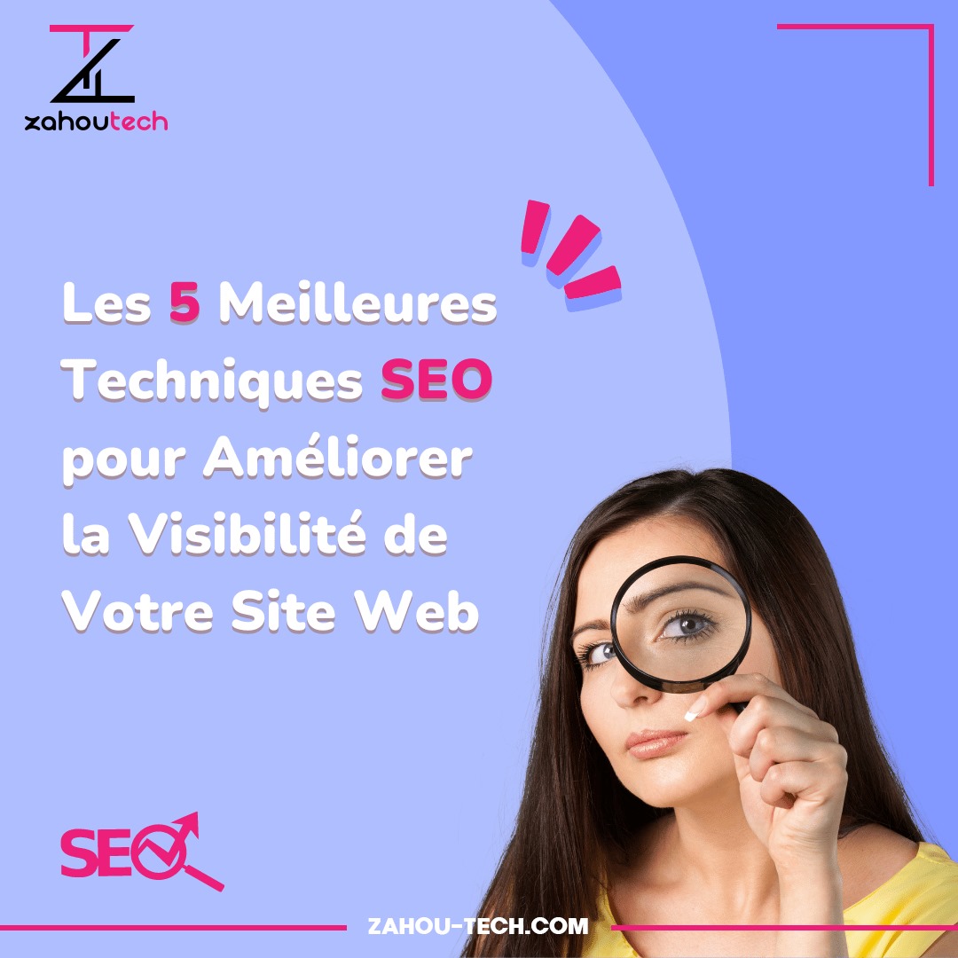 SEO pour améliorer la visibilité de votre site web