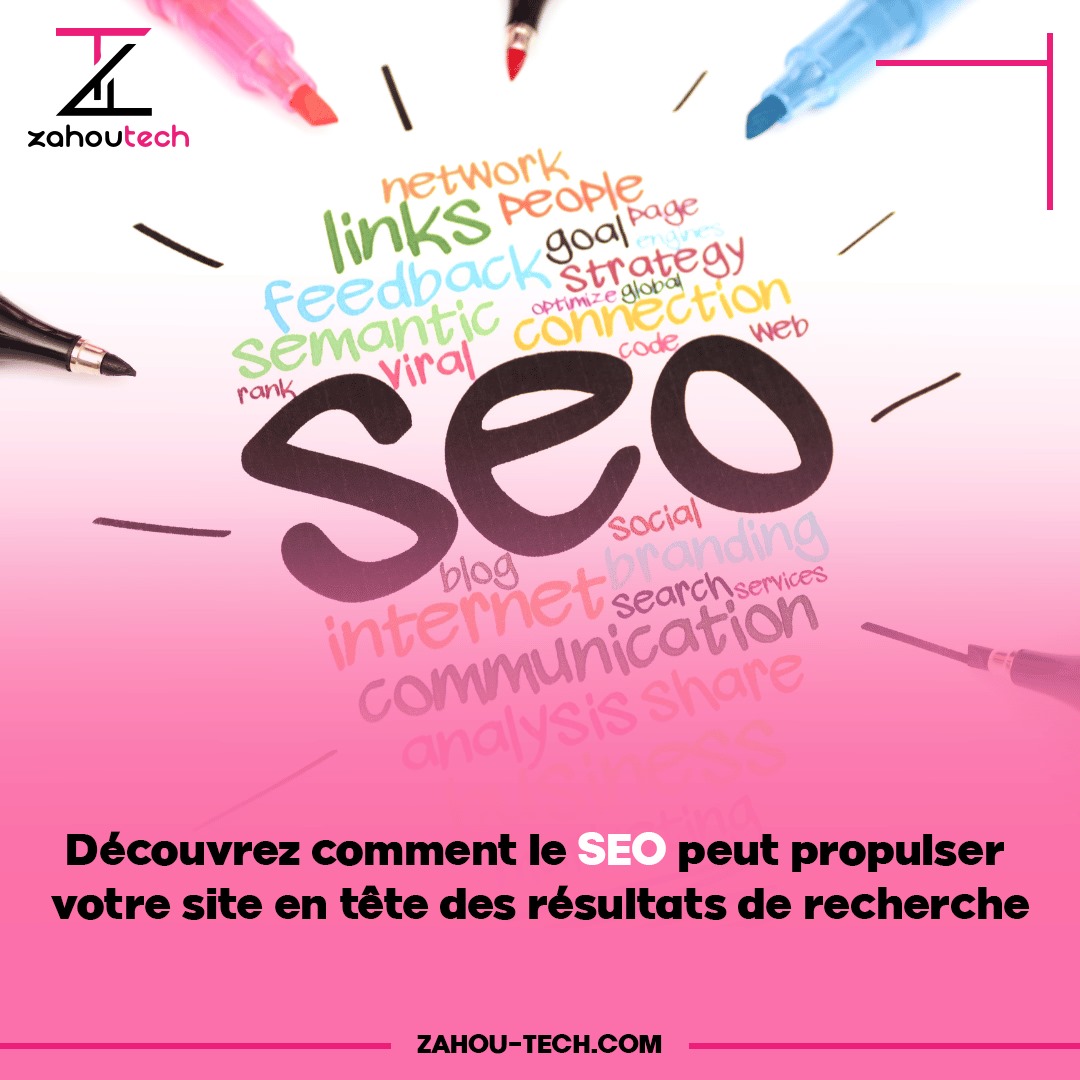 SEO pour propulser votre site en tête des résultats de recherche